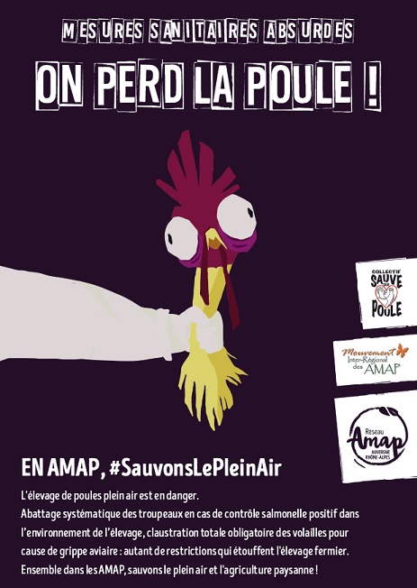 On perd la Poule Affiche on perd la poule